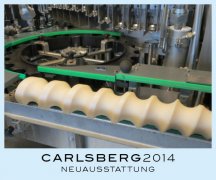 Jürgen Escher montiert die Neuausstattung für eine Krones-Maschine bei Carlsberg in Estland