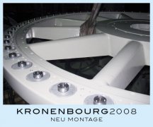 Jürgen Escher montiert den neuen Flaschenteller für Krones-Maschine bei Kronenbourg